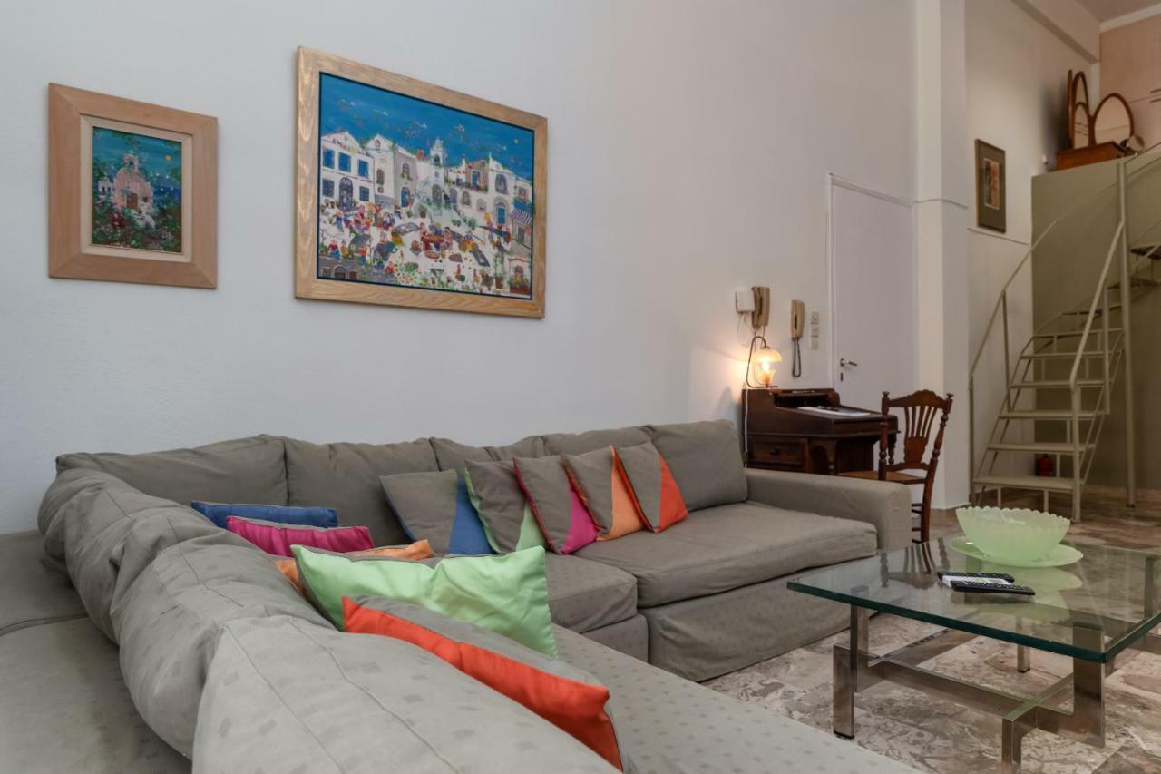 Acropolis Koukaki Loft Private Garden Lejlighed Athen Eksteriør billede