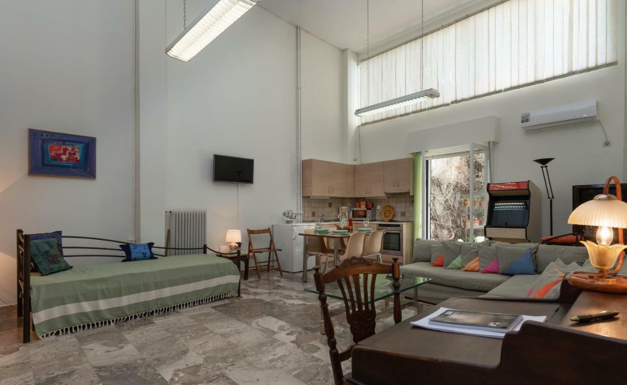 Acropolis Koukaki Loft Private Garden Lejlighed Athen Eksteriør billede