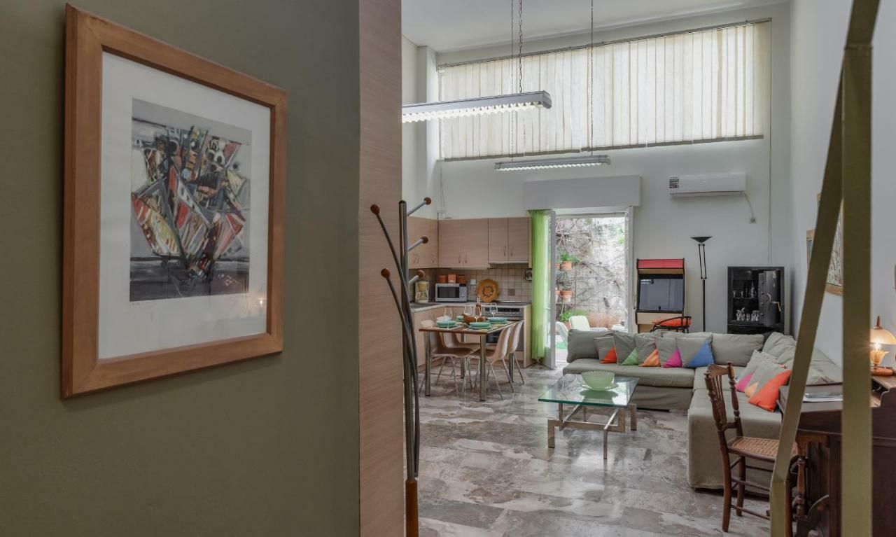 Acropolis Koukaki Loft Private Garden Lejlighed Athen Eksteriør billede